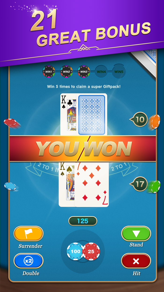 Blackjack 21 Lucky Poker