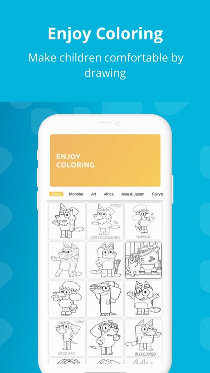 Bluey Coloring book games screenshot-3