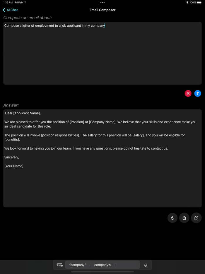 ChatBot AI Chat  Writing BOT.