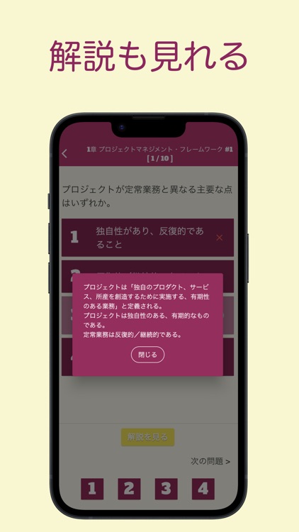 PMP オリジナル問題集 〜プロジェクトマネジメント問題集〜 screenshot-4