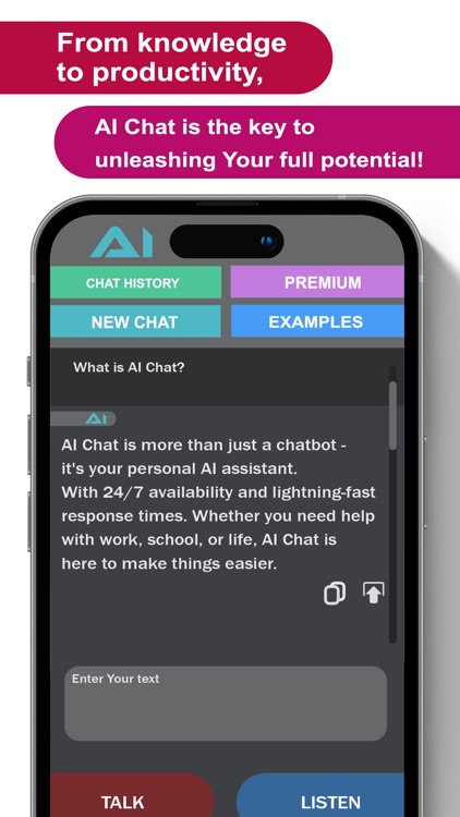 the AI Chat