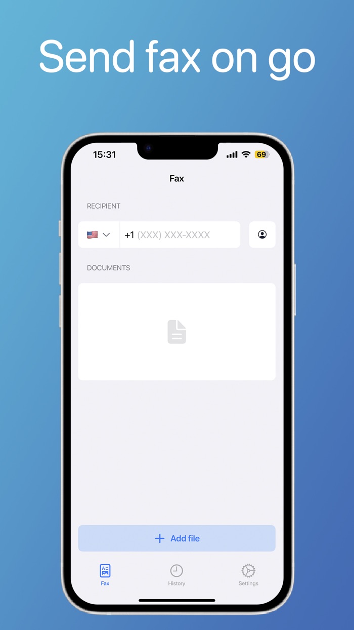 Fax App - Send Fax On Go