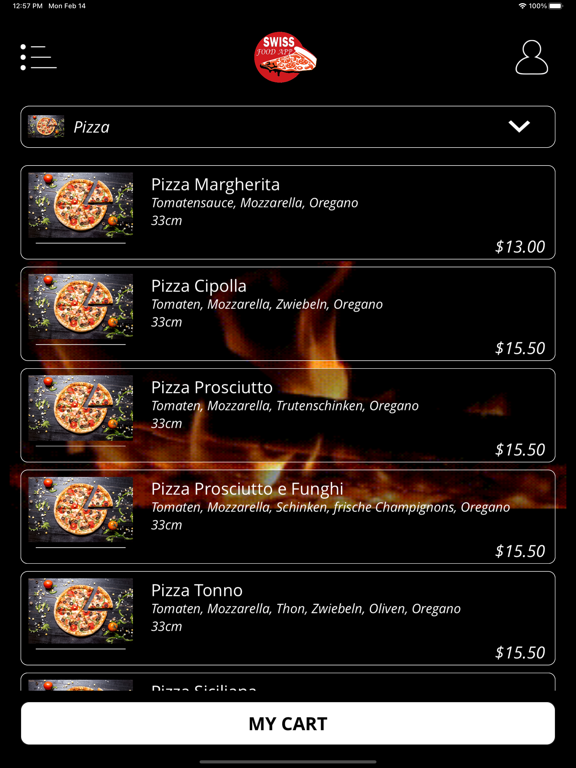 SWİSS Food delivery app screenshot 3