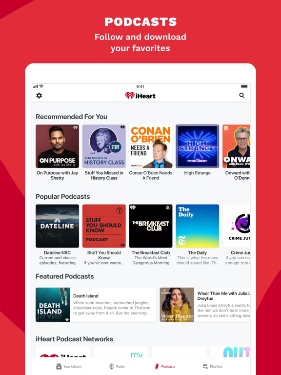 iHeart: #1 for Radio, Podcasts screenshot 4