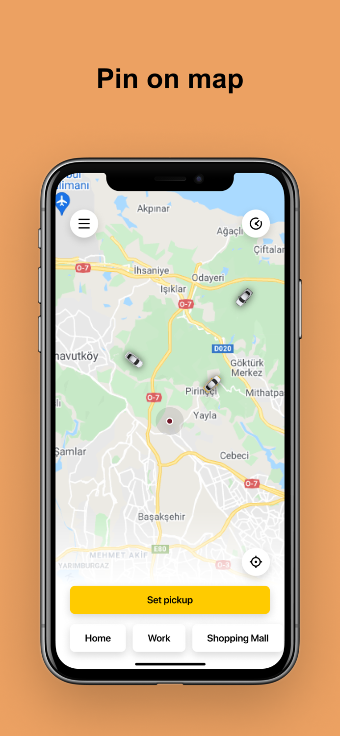 Afandem taxi ride in Instanbul