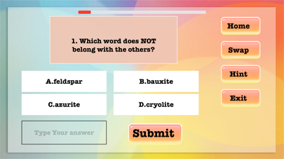 Screenshot #3 pour ClassificationReasoningQuiz