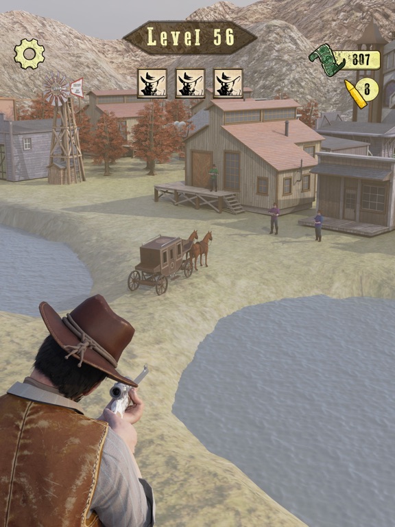 Wild West Sniper: Cowboy War screenshot 3