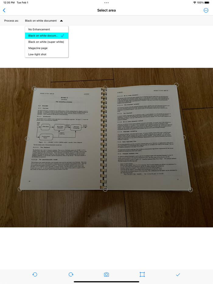 Mobile Doc Scanner MDScan