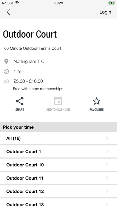 Nottingham Tennis Centre screenshot 2