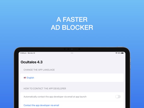 Ocultalos: Block Ads & Popup Screenshots