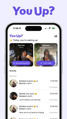 Game screenshot YouUp - Social Alarm Clock mod apk