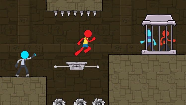 Stickman Duo - Red and Blue screenshot-4