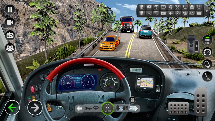 #1 bus driving simulator pro +