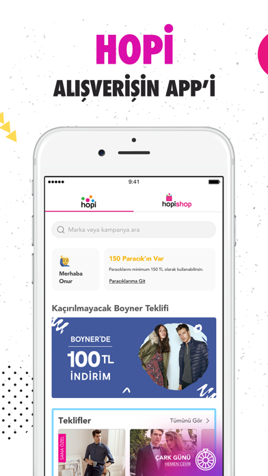 Hopi – Alışverişin App'i iphone ekran görüntüleri