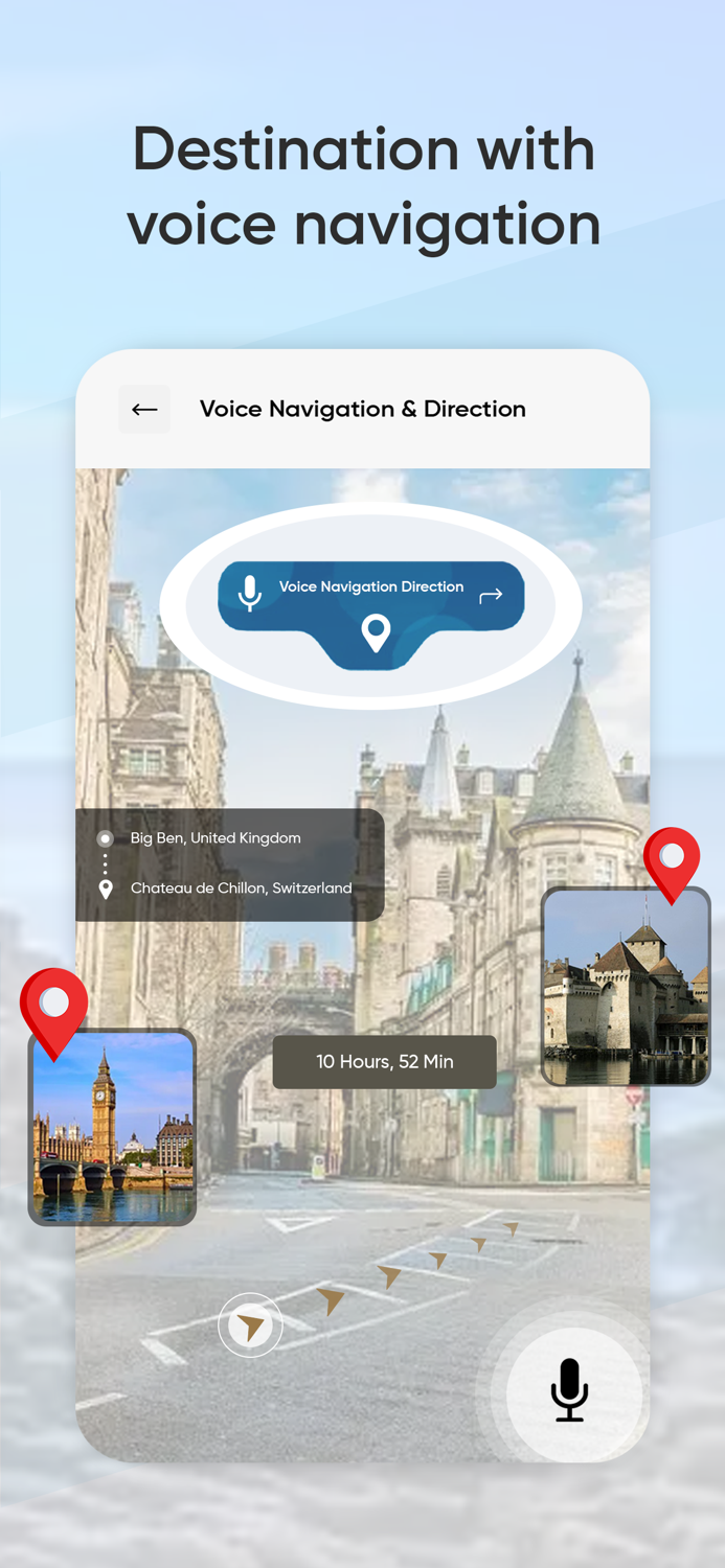 Voice GPS Driving Direction