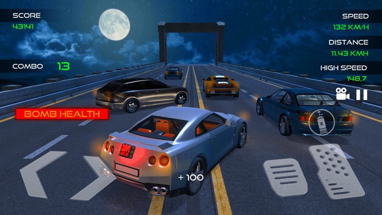 Highway Car Traffic Racer Game