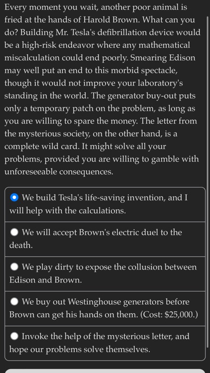 Tesla: War of the Currents screenshot-3