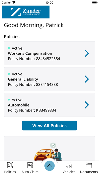 Zander Insurance App screenshot 2