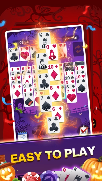 Freecell Solitaire:Halloween screenshot-3