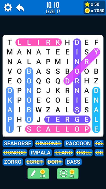 Word Search IQ: Puzzle Games screenshot-4