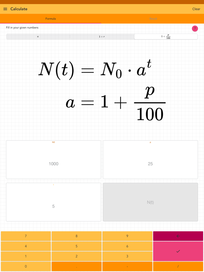 Exponential Growth Decay PRO
