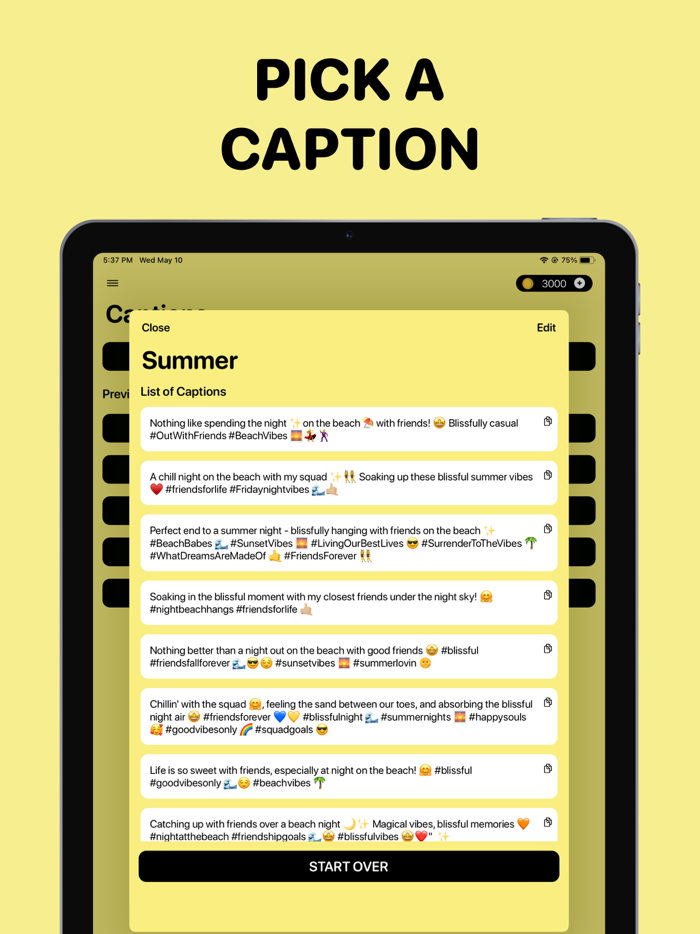 AI Caption Generator