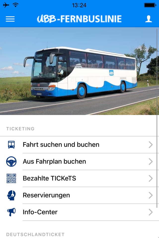 UBB Fernbus screenshot 2