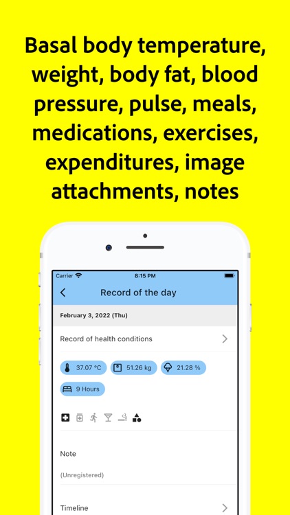 Smart Blood Pressure Calendar screenshot-3