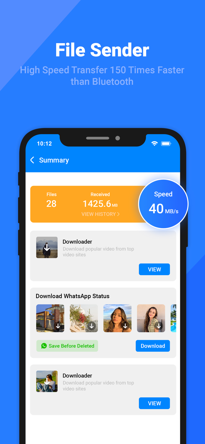 File Sender - Share  Transfer
