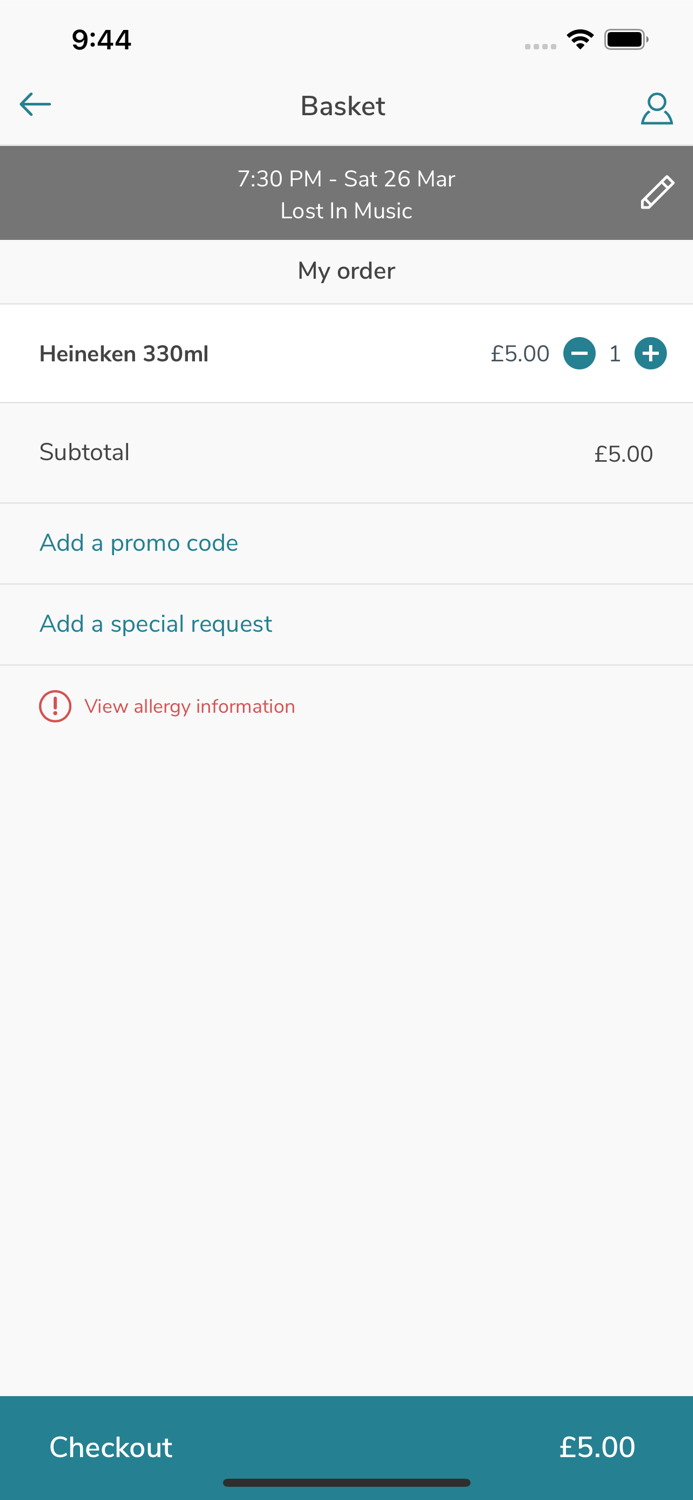 White Rock Theatre Bars