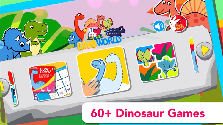 Dino World Kids game screenshot-0