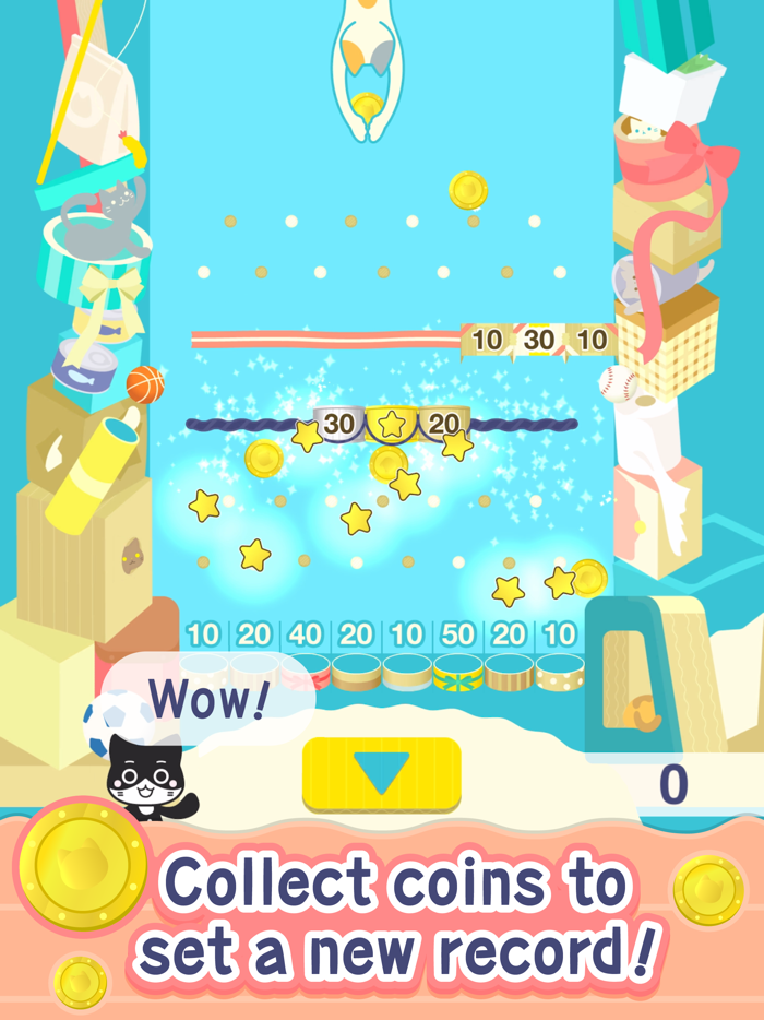 CatCoin - Coin drop with a cat