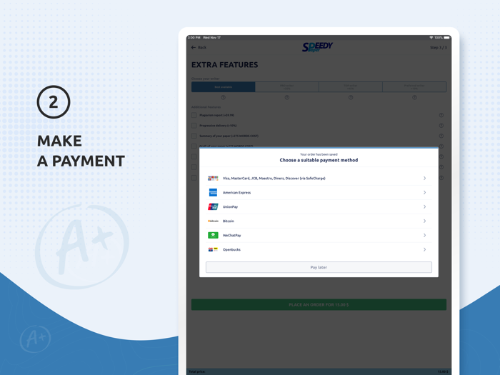 Speedy Paper Essay  Homework