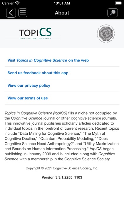 Topics in Cognitive Science screenshot-4