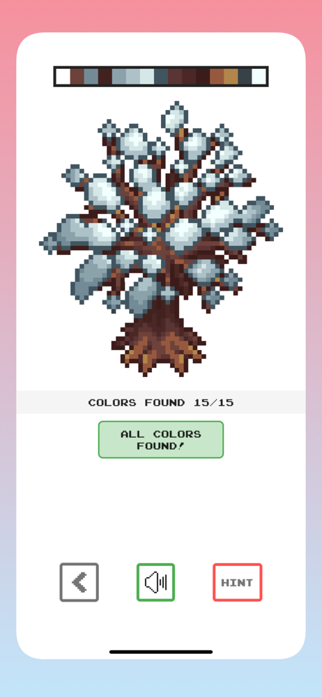 Pixel Tap - Find the colors screenshot 1