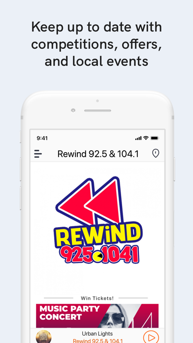 Rewind 92.5 & 104.1 screenshot 3