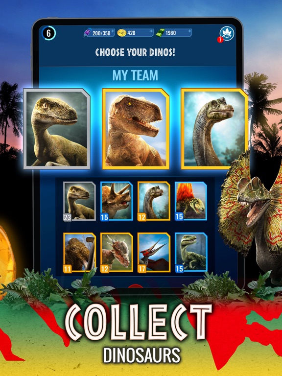 Jurassic World Alive screenshot 4