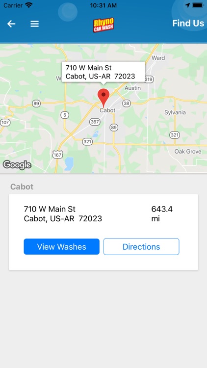 Rhyno Car Wash Cabot screenshot-3
