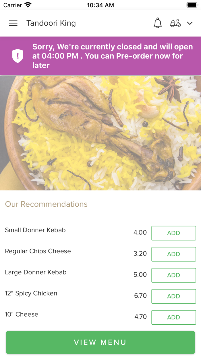 Tandoori King Hillington