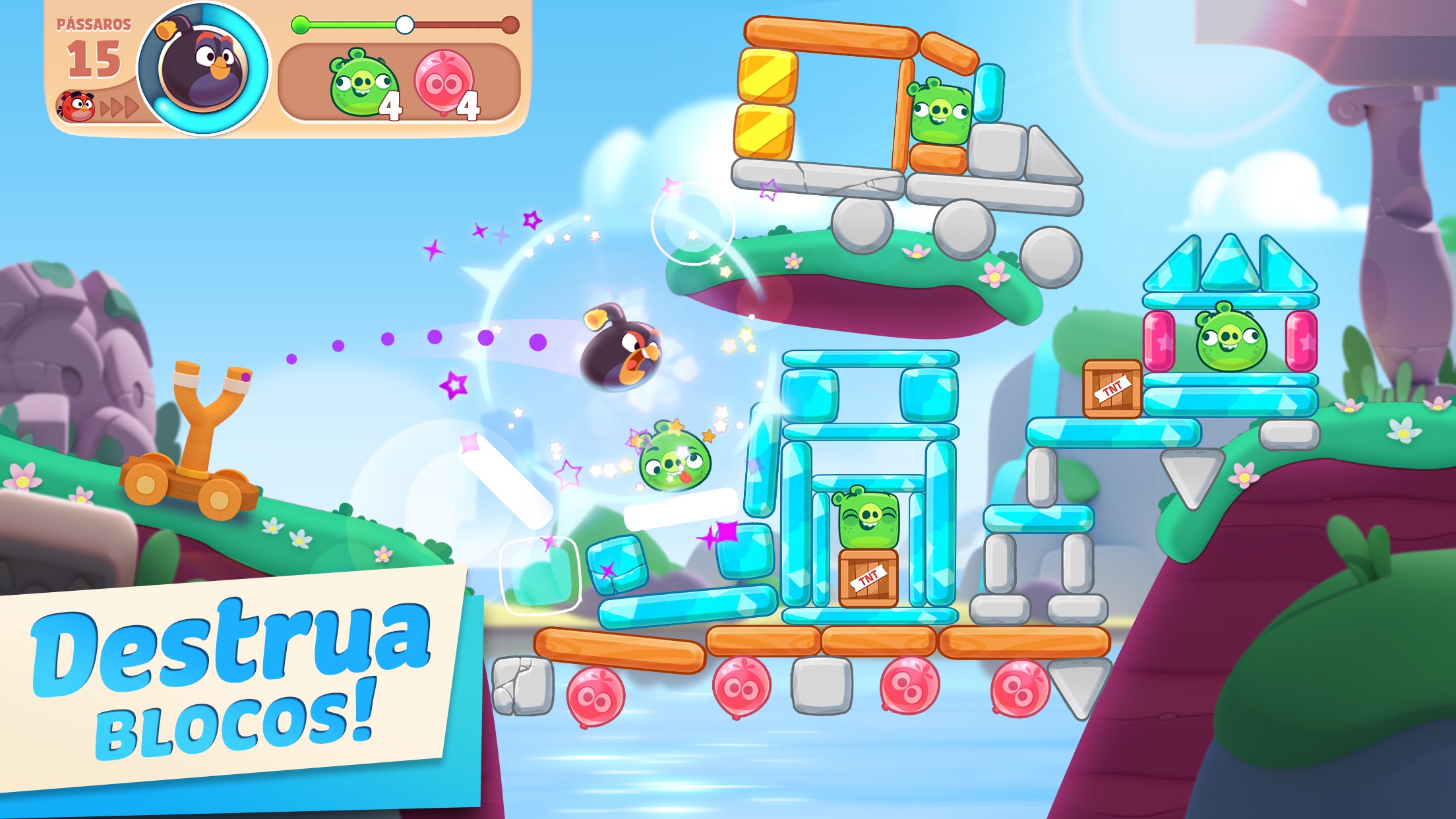 Screenshot do app Angry Birds Journey