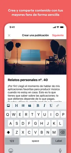 Captura 2 Patreon iphone