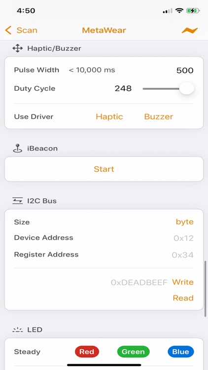 MetaWear screenshot-7