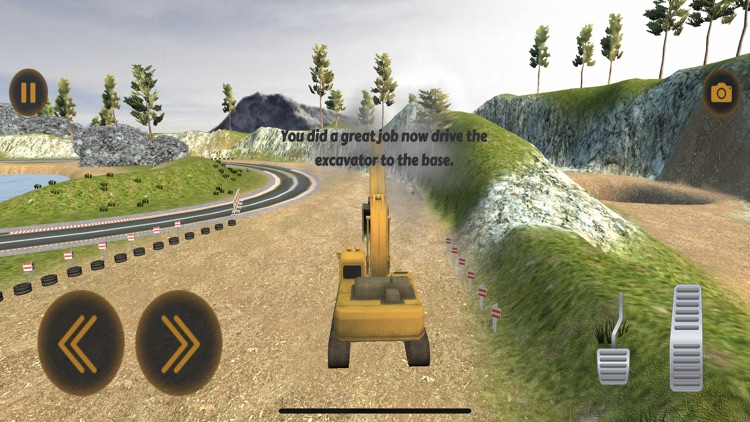 Excavator Crane Driving Sim screenshot-3