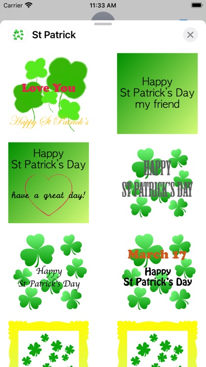 St Patrick stickers screenshot-4