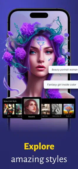 Game screenshot AI Generated Art - AI Art apk