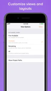 OmniFocus 3 Enterprise screenshot #7 for iPhone