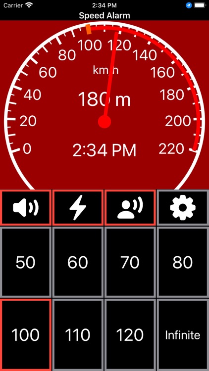 Speed Alarm - Drive Safe screenshot-4