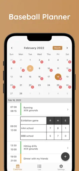 Game screenshot Baseball Schedule Planner mod apk