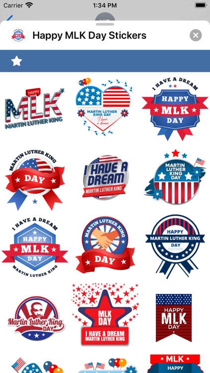 Happy MLK Day Stickers screenshot-8