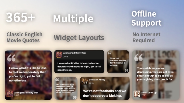 MovieQuotes Widget (English)